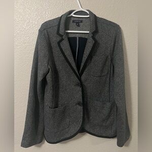 Gray Lands End Women's Blazer 16
